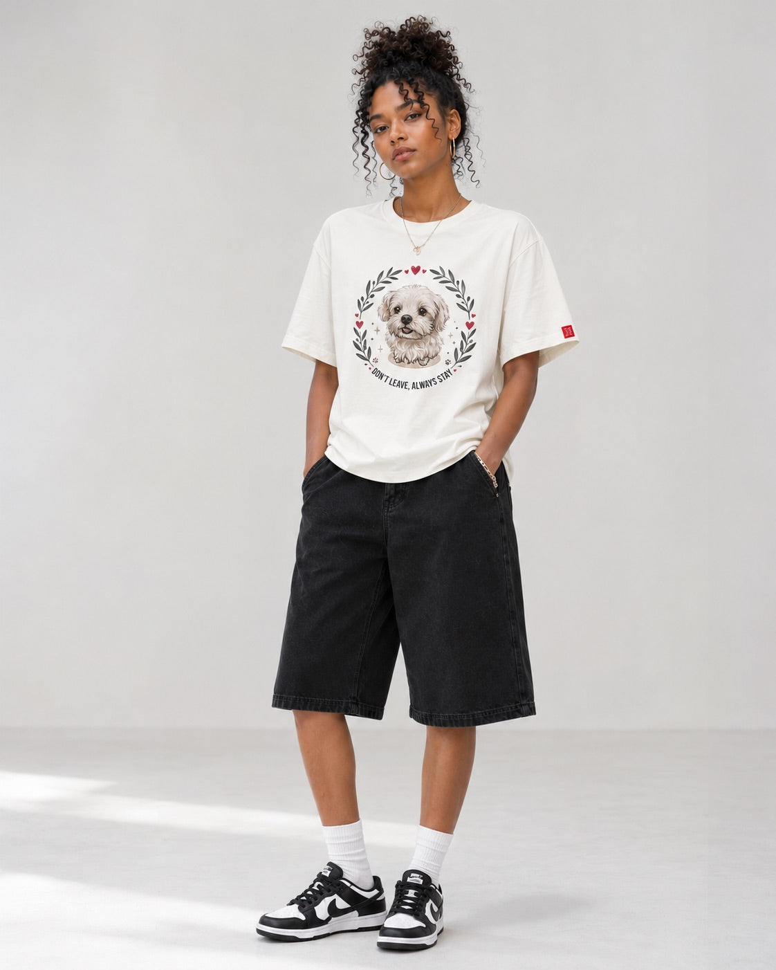 Don't Leave Puppy TEE