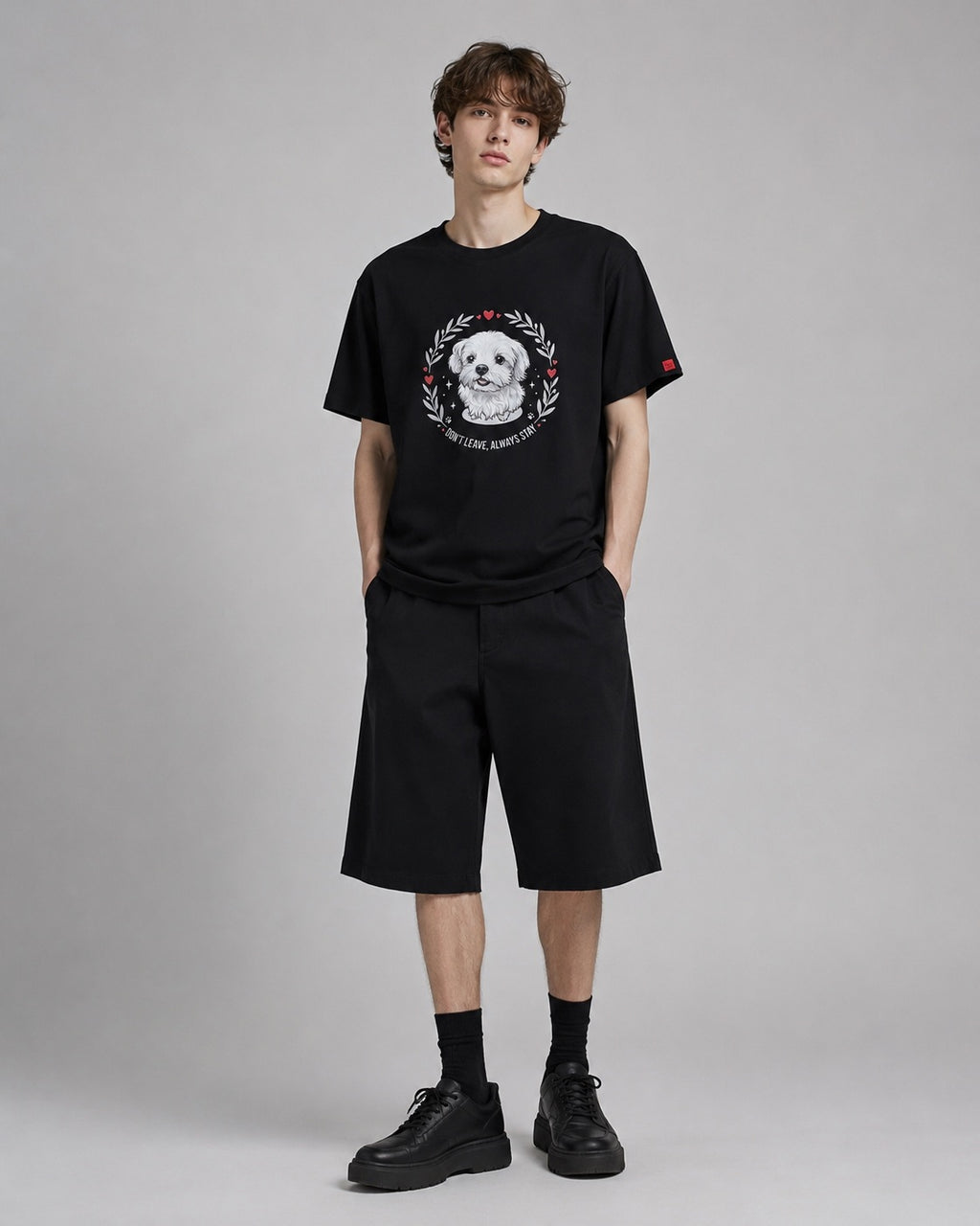 Don't Leave Puppy TEE