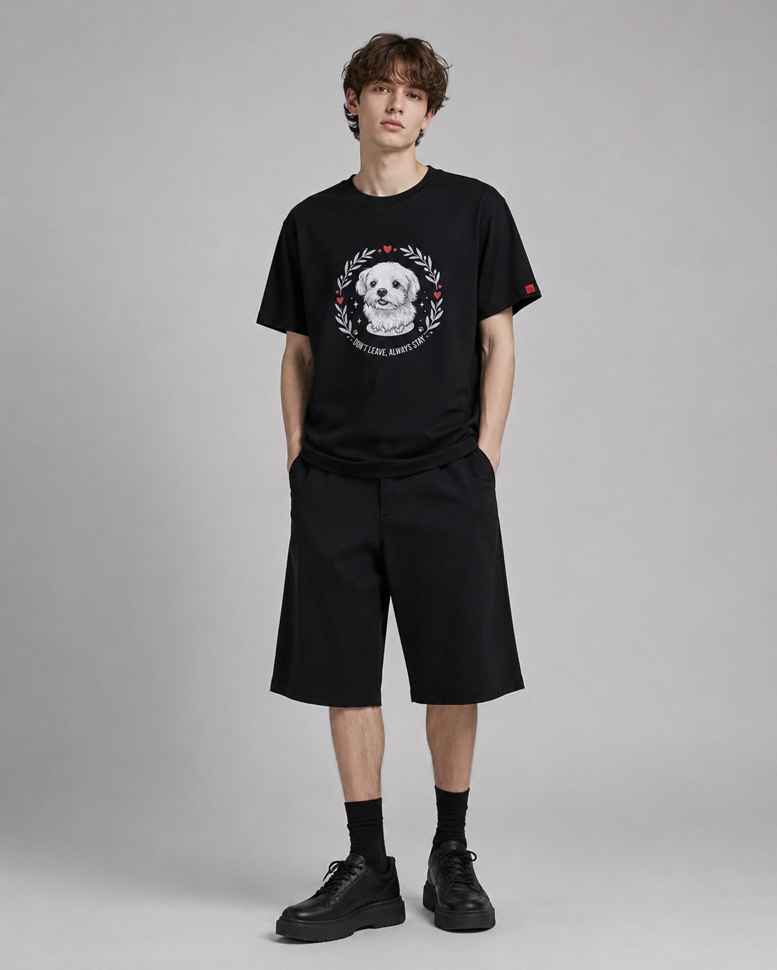 Don't Leave Puppy TEE