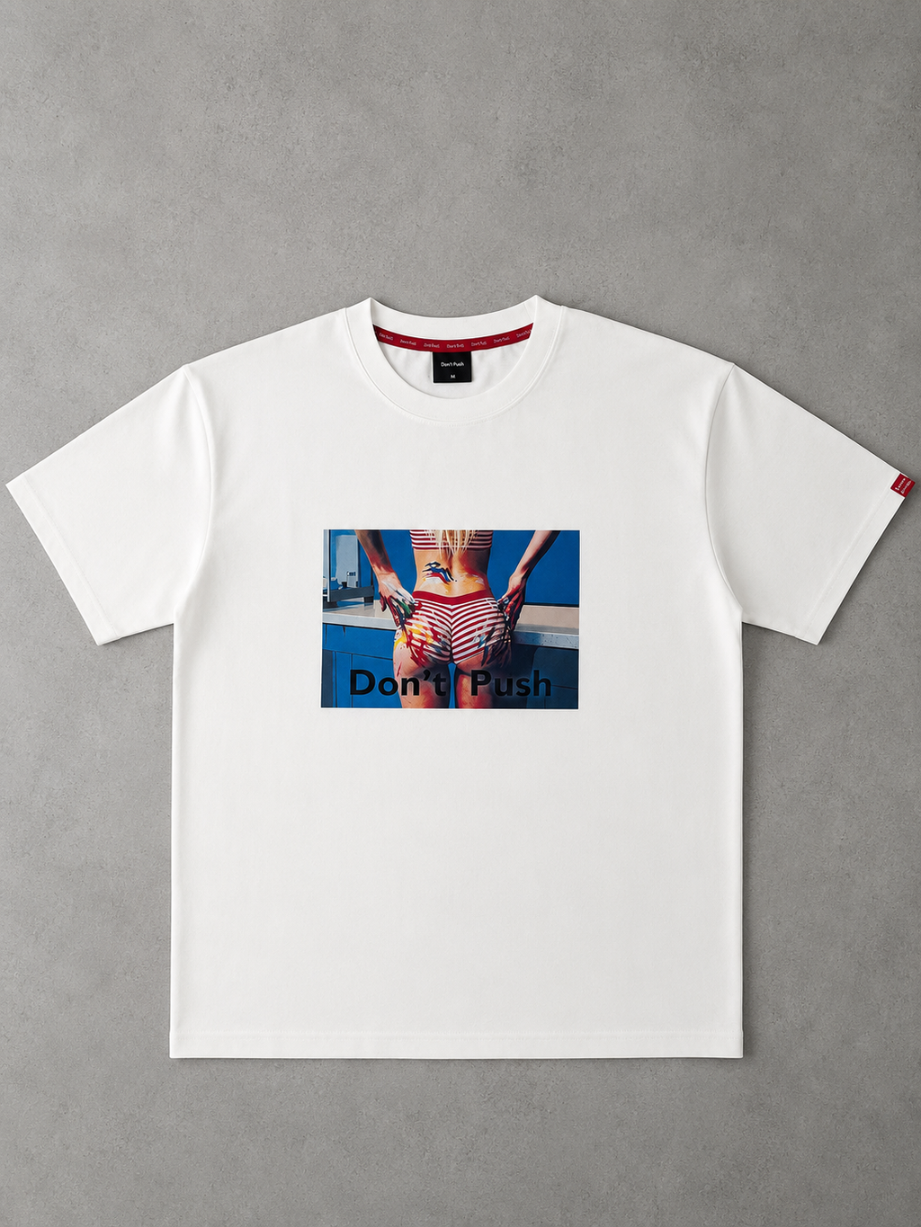 Hands Off Stripes TEE