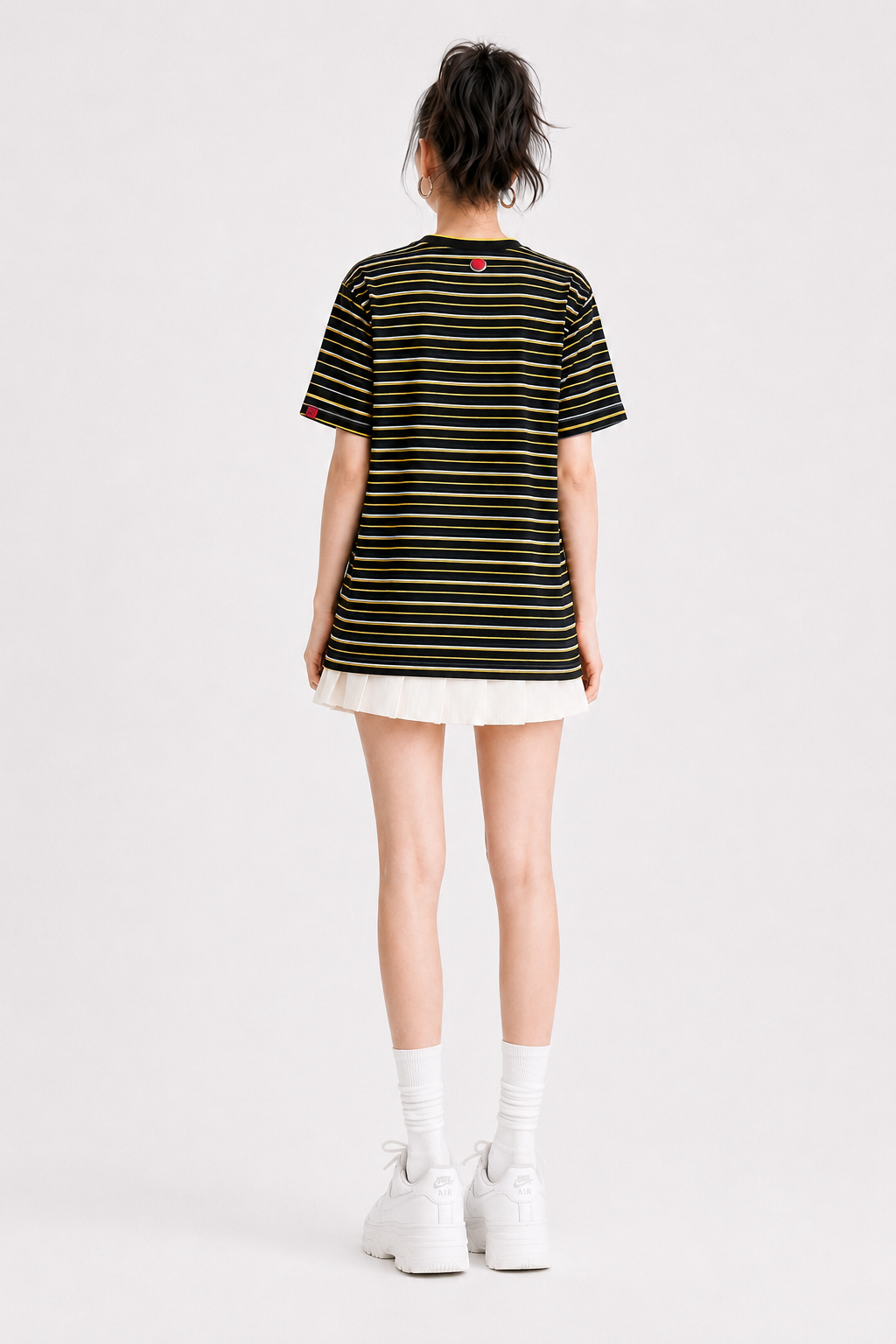 Yellow Box Stripe TEE