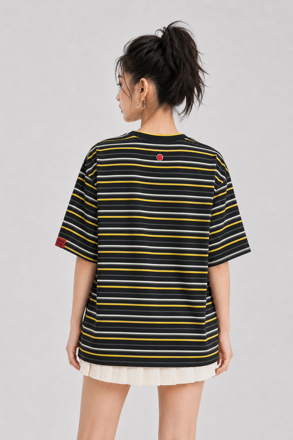 Yellow Box Stripe TEE