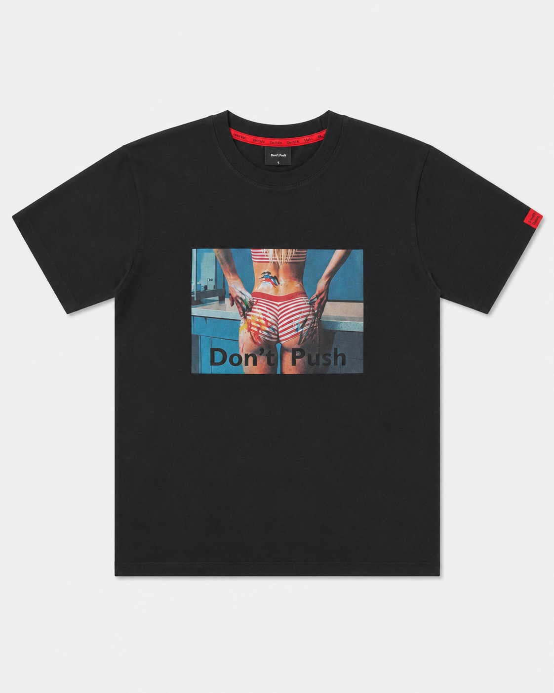 Hands Off Stripes TEE