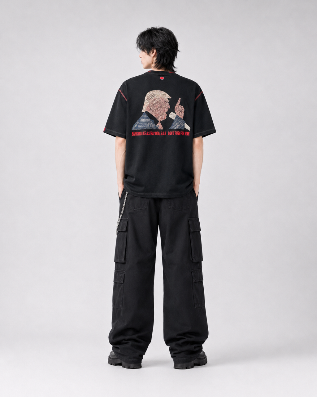 Don't Push For War Graphic T-Shirt