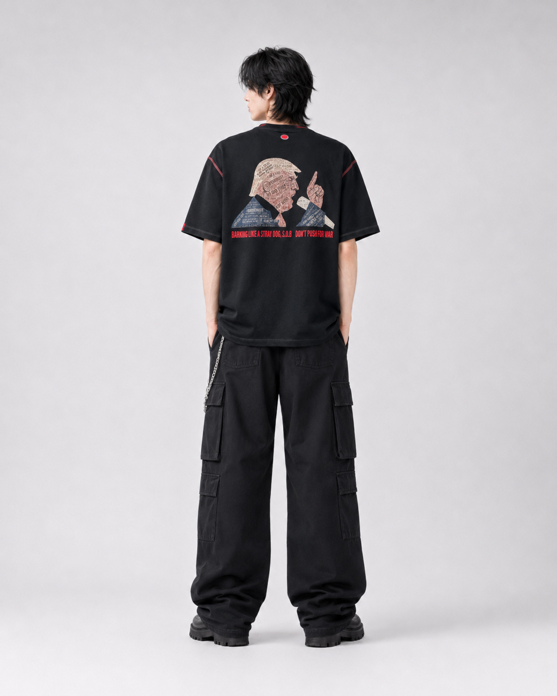Don't Push For War Graphic T-Shirt