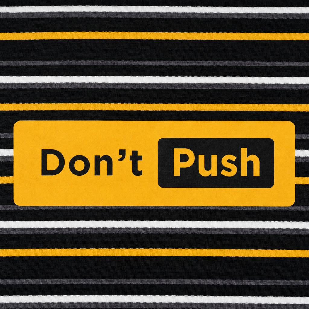 Yellow Box Stripe TEE