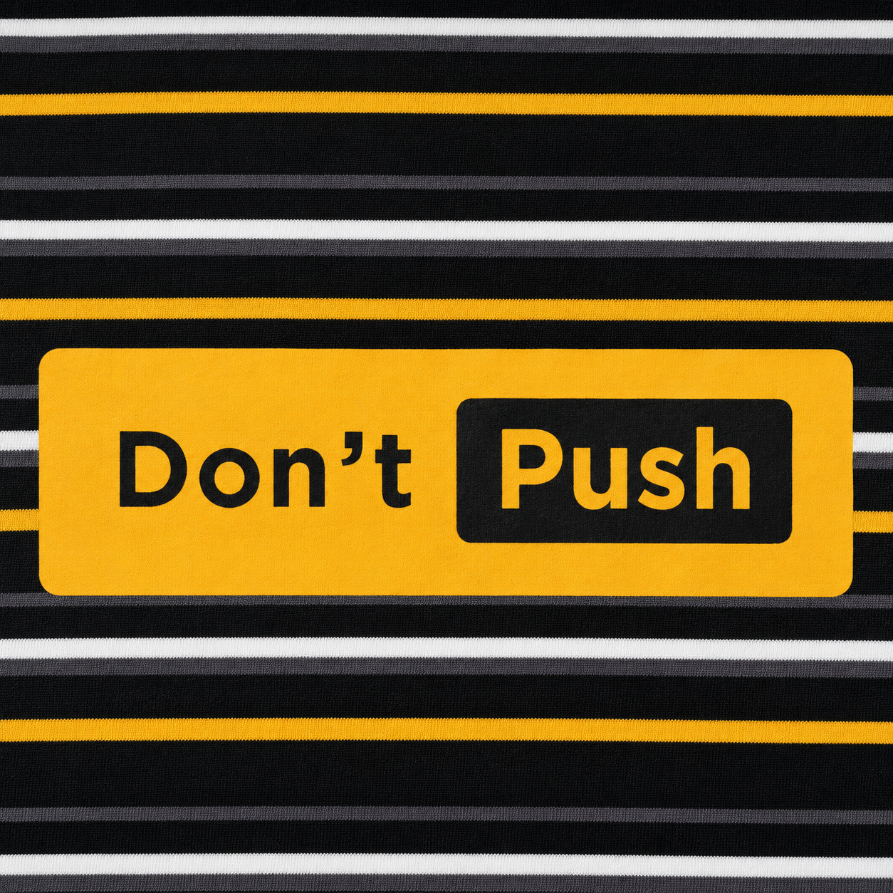 Yellow Box Stripe TEE