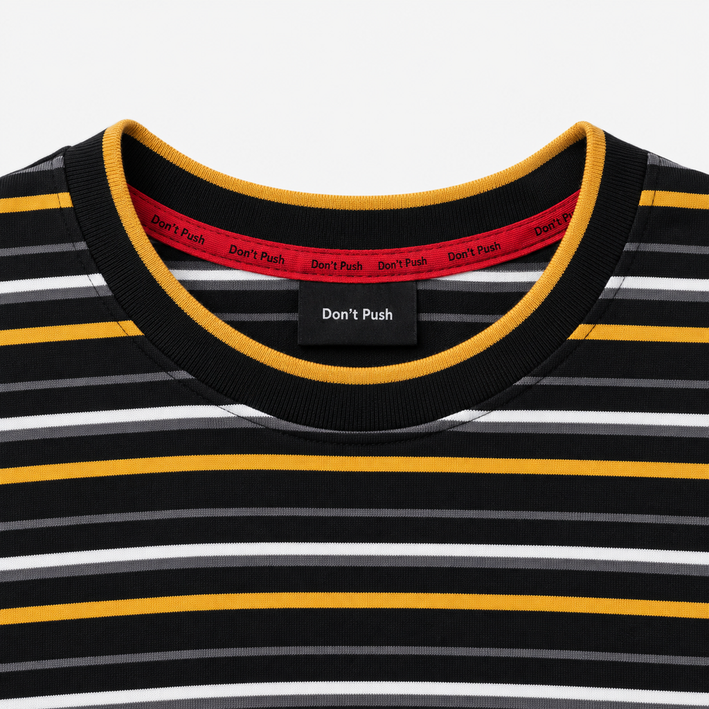 Yellow Box Stripe TEE