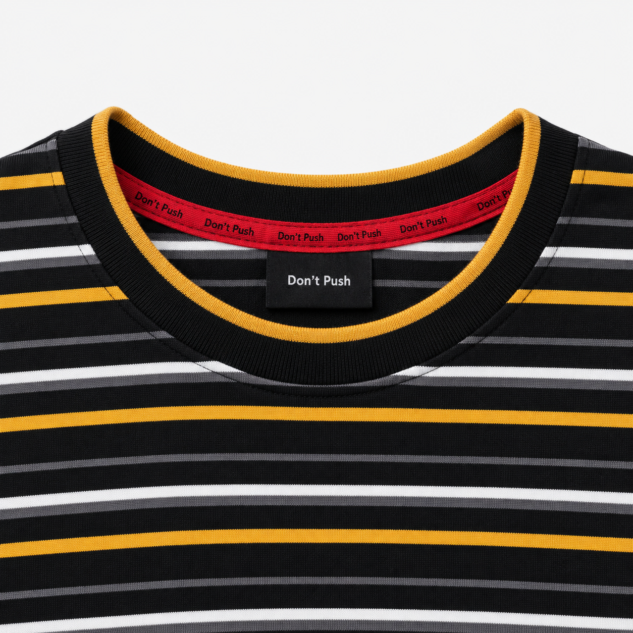 Yellow Box Stripe TEE