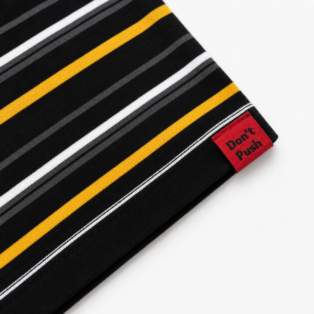 Yellow Box Stripe TEE