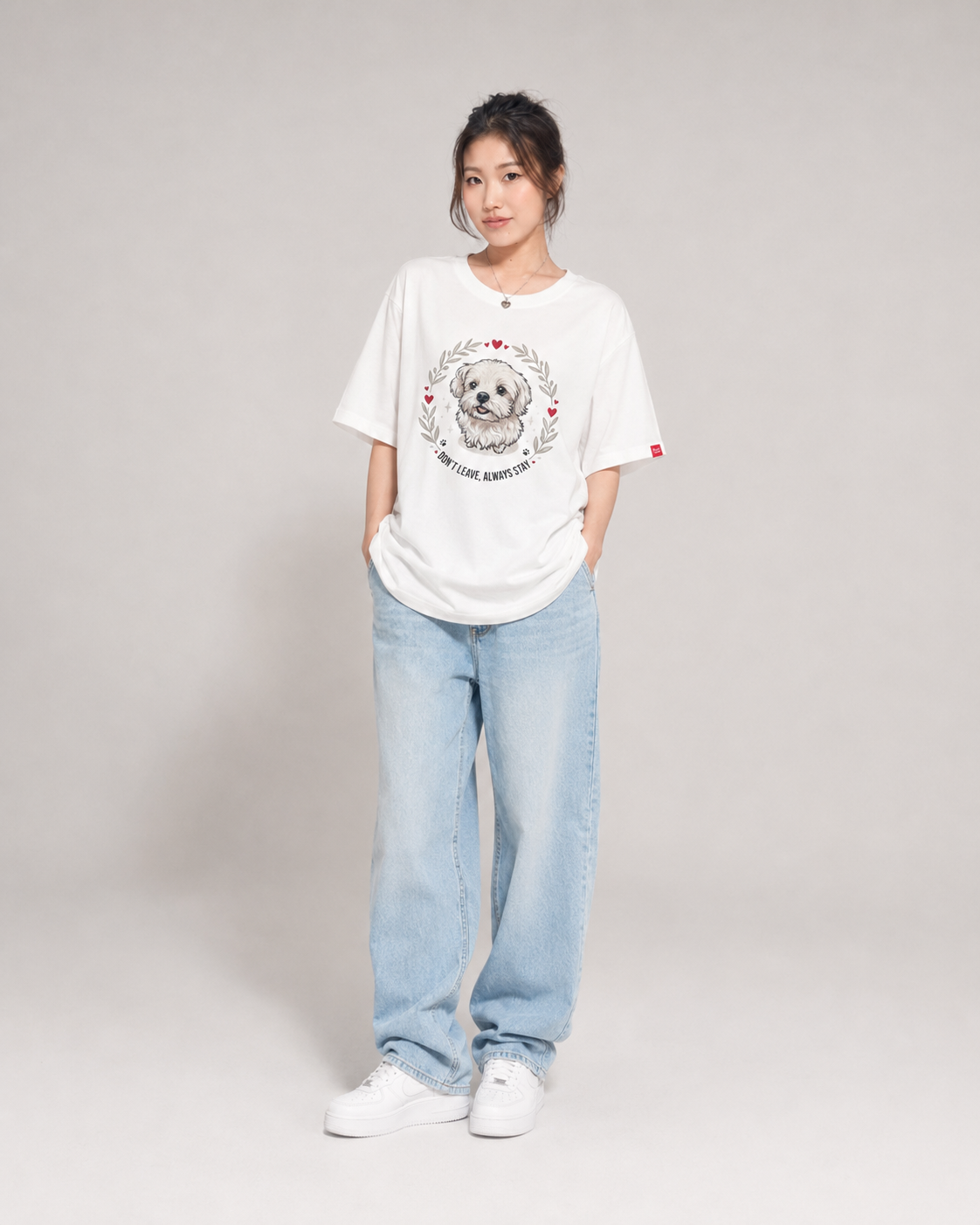 Don't Leave Puppy TEE